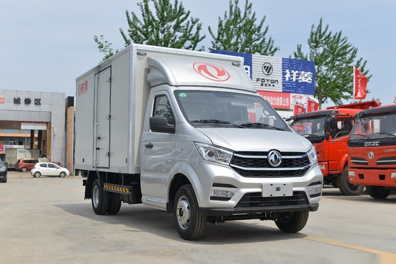 120hp Mesin Bensin Truk Pengiriman Kargo Truk Kargo Mini Kapasitas Pemuatan 1-1,5T