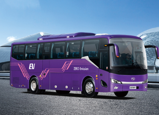 11M Pure Electric Diesel City Bus Dengan Pneumatic Out Opened Door