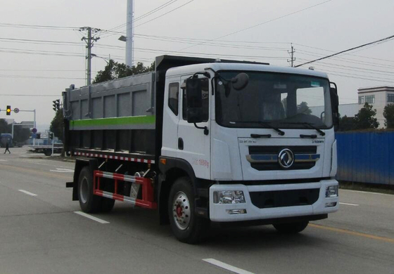 Truk Sampah Sampah Chassis Tugas Ringan 2-3 Ton Pembuangan Truk Sampah