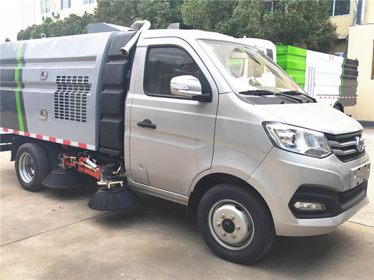3CBM Bensin Jenis Truk Penyapu Jalan Harden Surface Cleaning Sweeper Truck