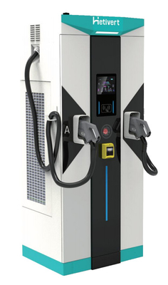Kendaraan Listrik Berkecepatan Tinggi 80kW EV Pengisi Daya Cepat DC Untuk Stasiun Pengisian Daya
