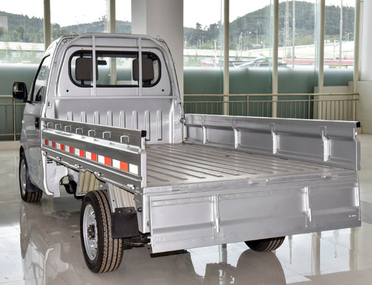 1-2 Ton Kapasitas Pemuatan Truk Listrik EV Dengan Kotak Kargo Pagar