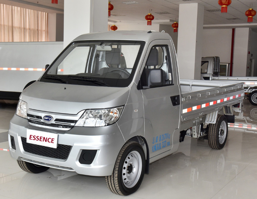 1-2 Ton Kapasitas Pemuatan Truk Listrik EV Dengan Kotak Kargo Pagar