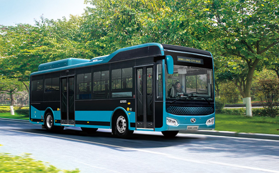 Bus Kendaraan Listrik 10 Meter Energi Baru 90 Penumpang Bus Umum Listrik