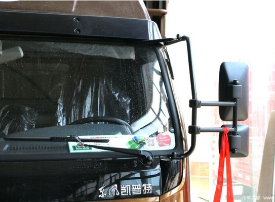 Truk Pengiriman Kargo Diesel Kabin Lebih Luas Truk Ringan 5.5T Pemuatan Nilai Gandar Belakang
