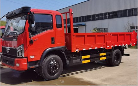 Truk Dump Tugas Berat 4x2 yang Kuat Dongfeng Truk Dump Terlacak Kecil