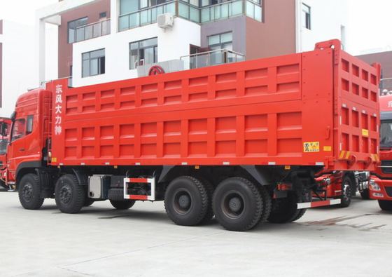 Truk Dump Tugas Berat 283kw / 385HP 11m 20 Ton Tipper Truck