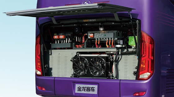 11M Pure Electric Diesel City Bus Dengan Pneumatic Out Opened Door