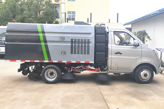 3CBM Bensin Jenis Truk Penyapu Jalan Harden Surface Cleaning Sweeper Truck