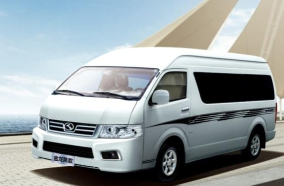Bus Listrik Komersial 18 Seater Electric Passenger Vans Tipe Pengemudi Tangan Kanan