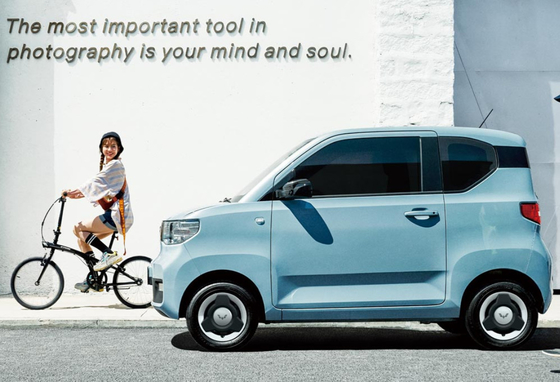 Mobil listrik HONGGUANG Mini SUV 120~170KM driving range Wuling mini ev cars