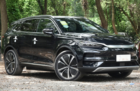 BYD TANG EV730 Pure Electric SUV Long Driving Range EV Cars 7 kursi Rumah Mobil