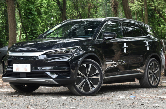 BYD TANG EV730 Pure Electric SUV Long Driving Range EV Cars 7 kursi Rumah Mobil