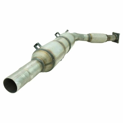 Suku cadang mesin mobil depan Knalpot Bawah Pipa dengan Catalytic Converter &amp; Gasket untuk Volkswagen Jetta