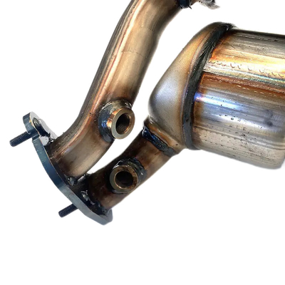 Exhaust Manifold Dual CAT Pipa Knalpot Suku Cadang Mesin Mobil Catalytic Converter Untuk BMW 3 Seri E90 320I
